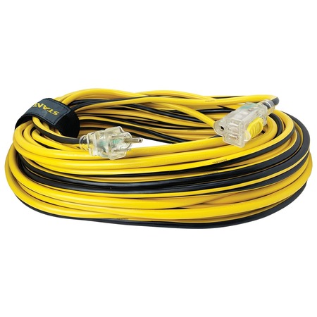 Stanley Heavy-Duty Shop Extension Cord with Power Light Plug, 50 Feet 36199